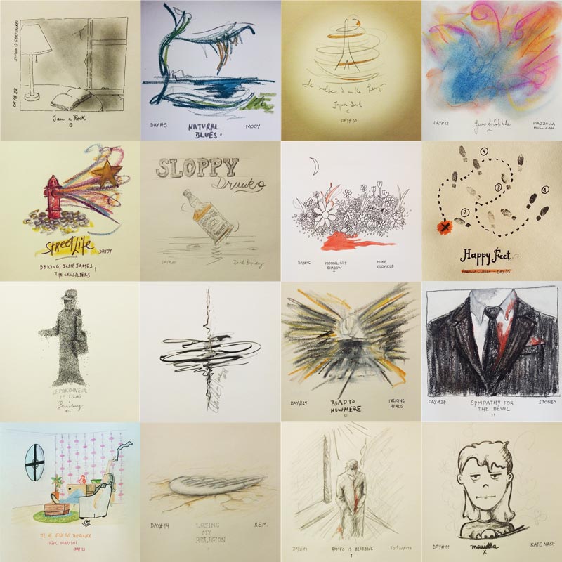 The 100-days Project