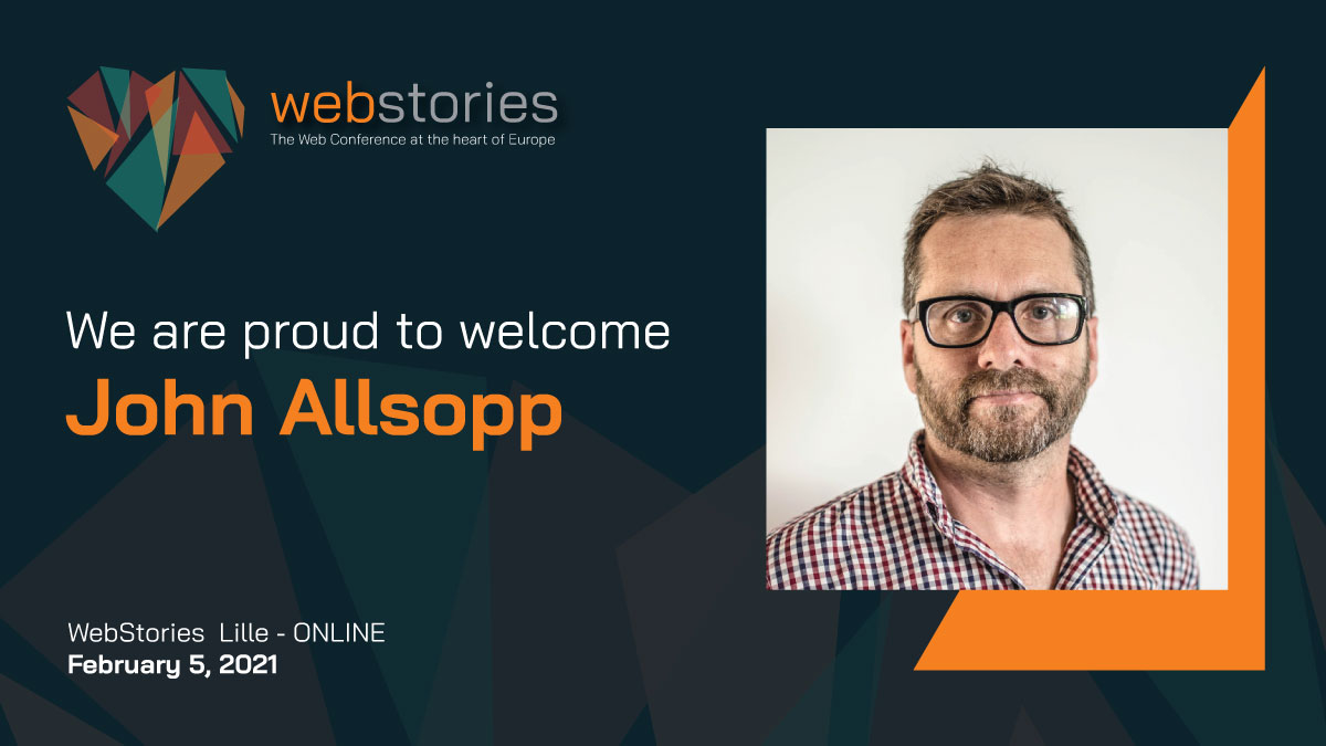 Presenting John Allsopp as speaker