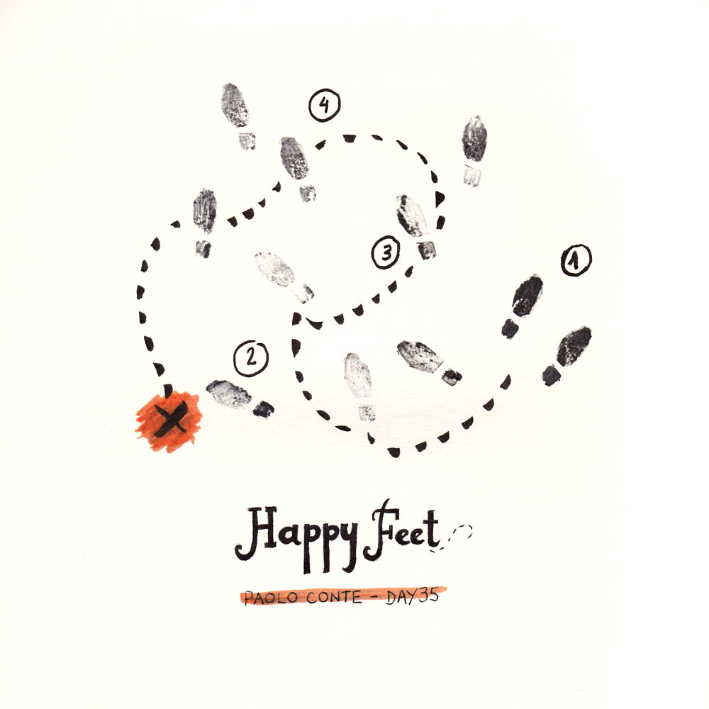 Day 35: Happy Feet, Paolo Conte