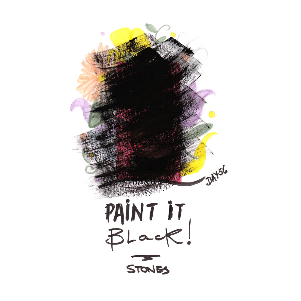 Day 56: Paint It Black, Rolling Stones